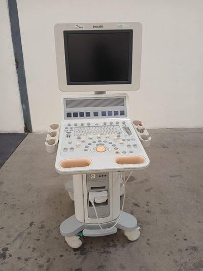 PHILIPS HD15 ULTRASOUND MACHINE with Cardiac Array probe. BH