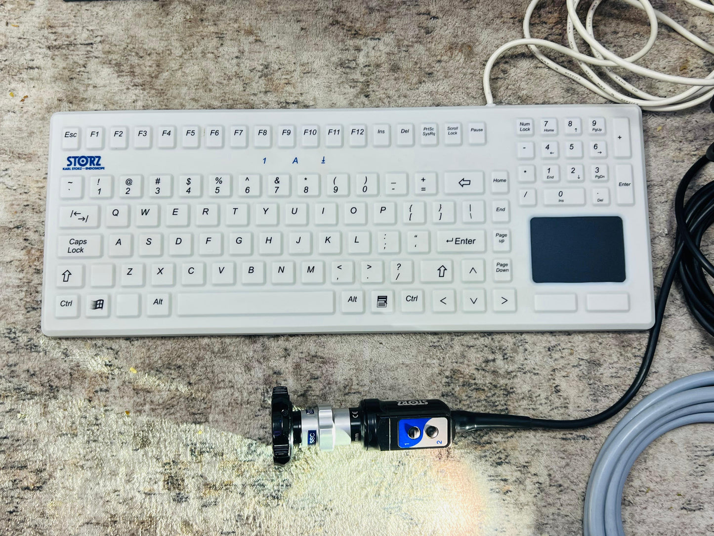 Karl Storz TELE PACK X Portable Endoscopy Camera System | Model 200450 20 | Monitor + Camera Head + Keyboard