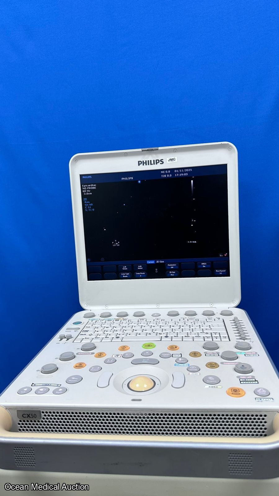 Philips CX50 CompactX Diagnostic Ultrasound System (2010) SN.SG11000250