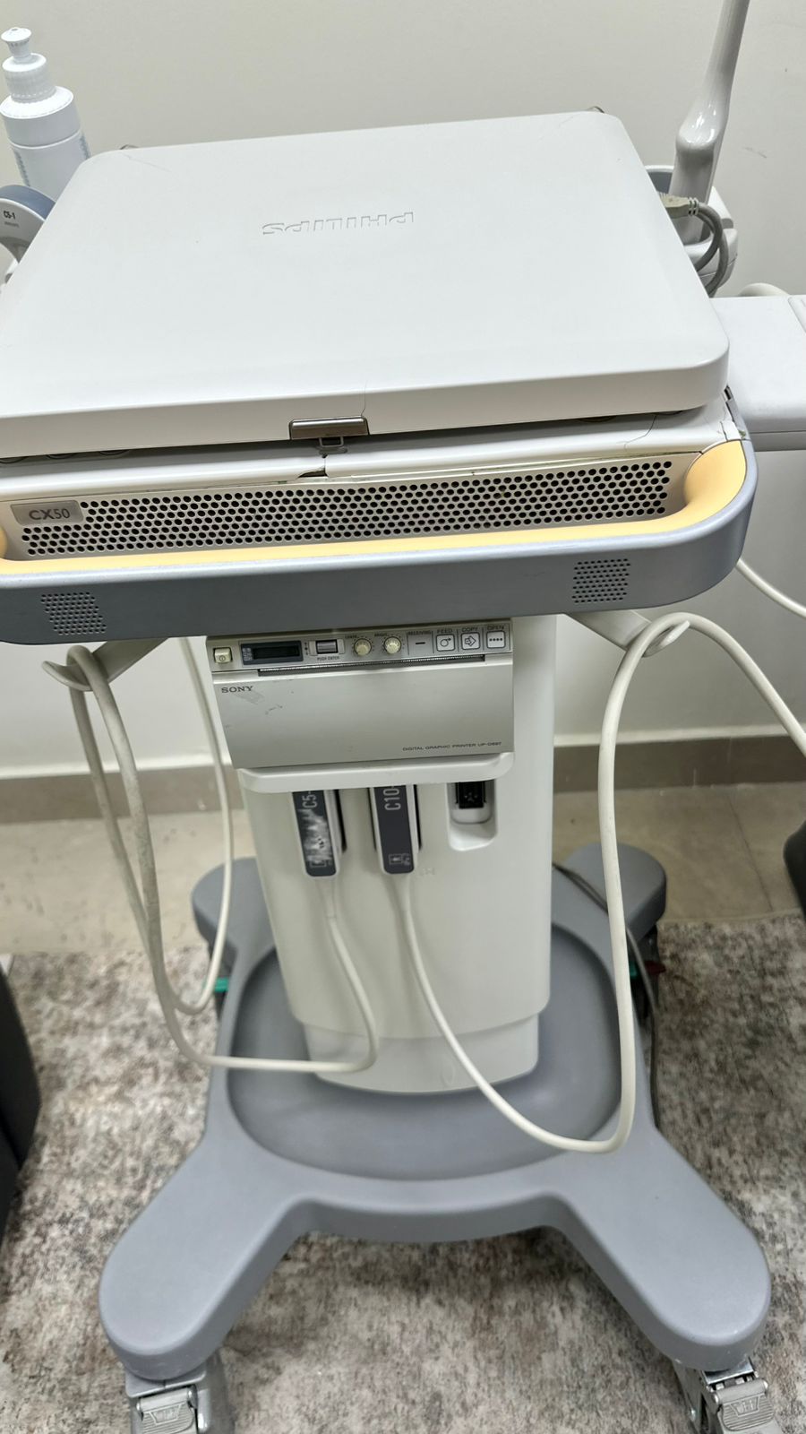 Philips CX50 portable ultrasound with convex and TVS probe