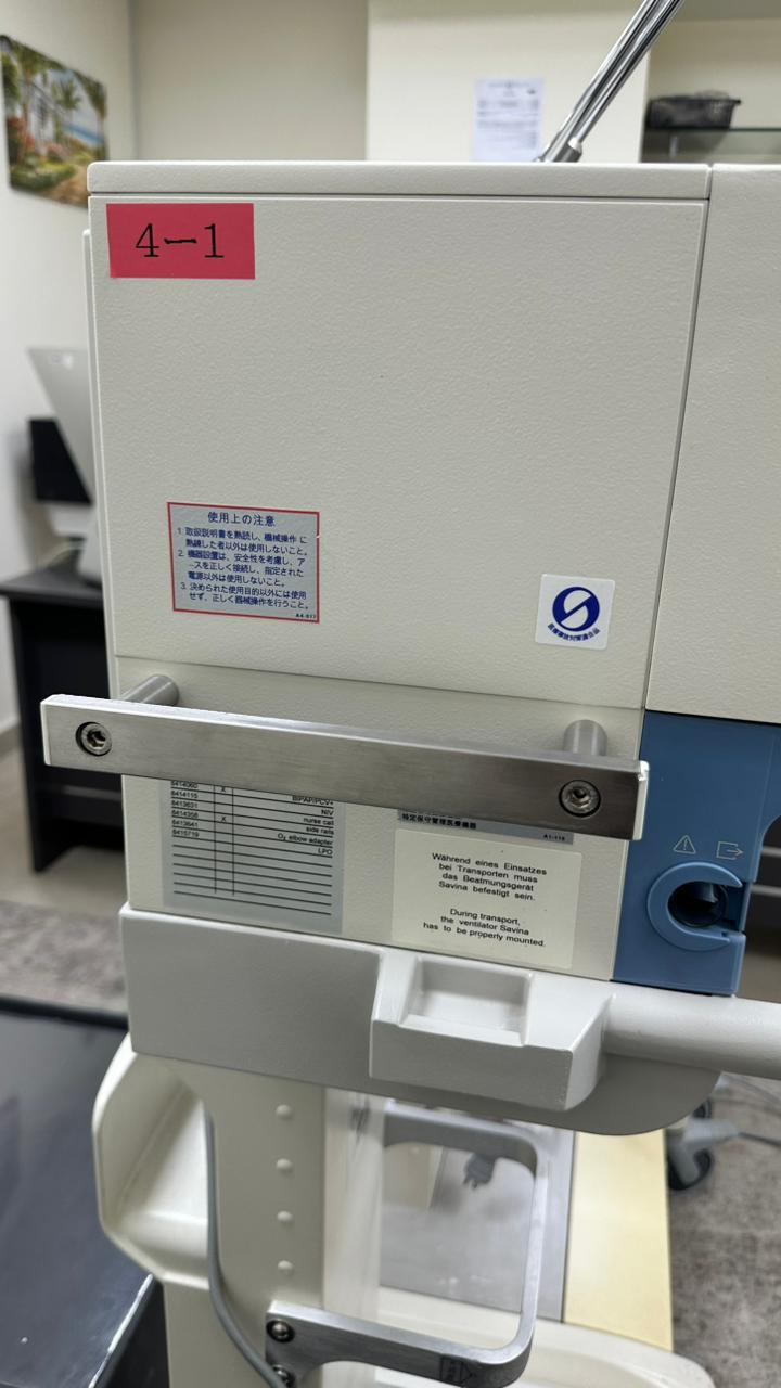 DRAGER SAVINA VENTILATOR refurbished equipment