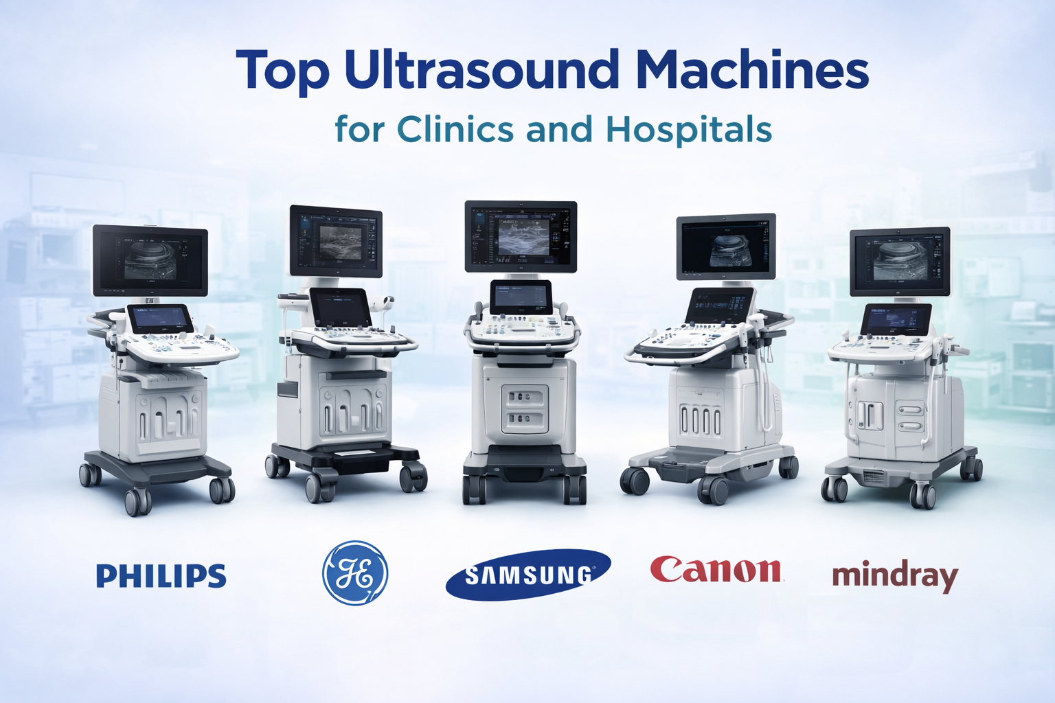 Top Ultrasound Machines for Clinics and Hospitals