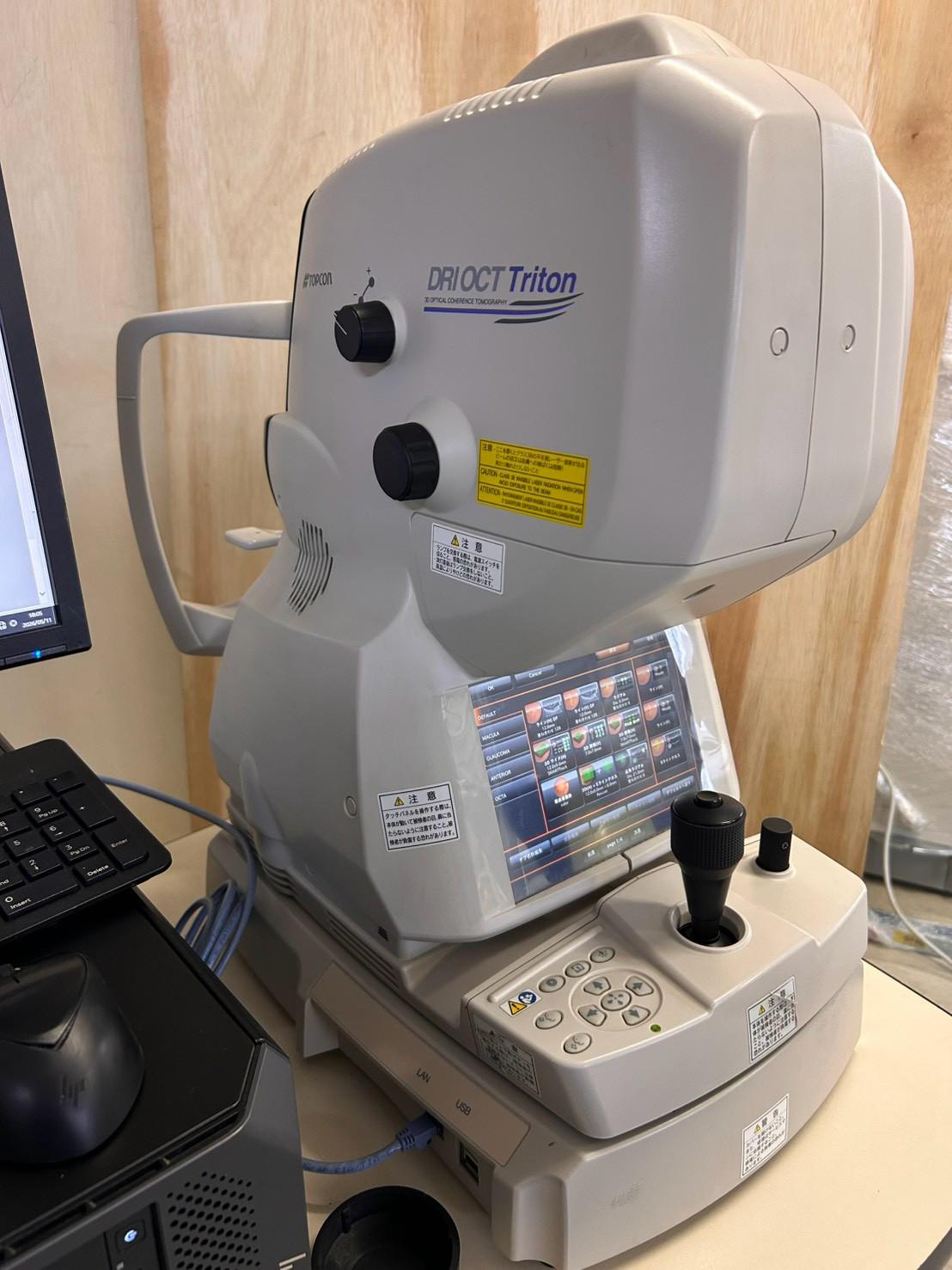 Topcon DRI Triton swept-source OCT System