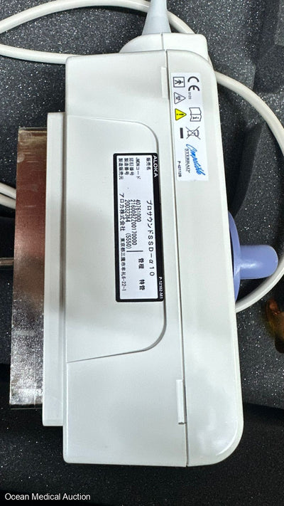 ALOKA UST-5550 linear-array (laparoscopic / intraoperative / vascular / small-part) probe SN.20032364