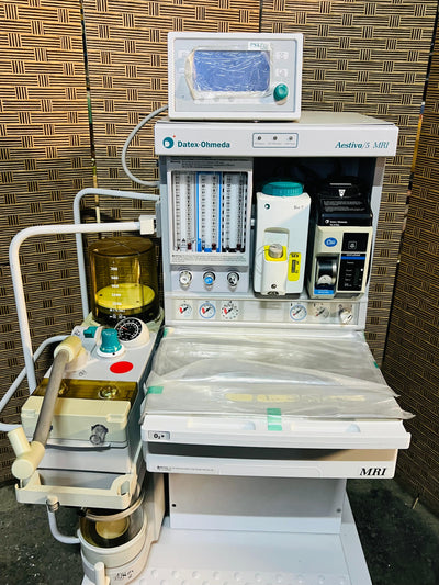 GE Datex-Ohmeda Aestiva/5 MRI Anesthesia Machine with Tec 7 Sevo & Tec 6 Desflurane Vaporizer