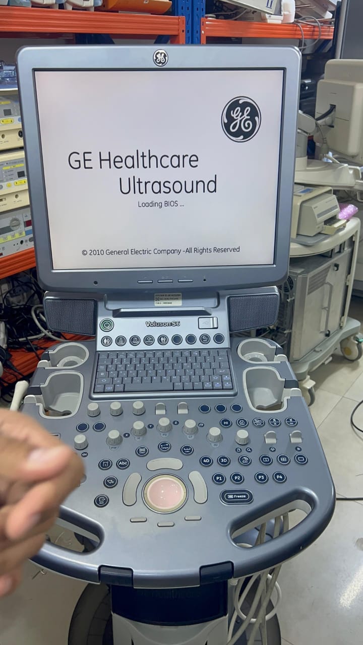 GE Voluson S6 with convex and TVS probe Year 2013