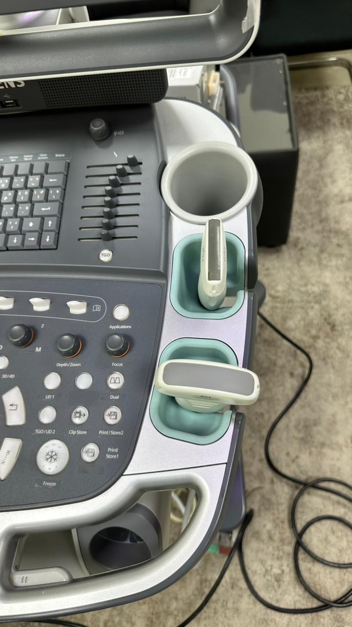 SIEMENS ACUSON X700 ULTRASOUND WITH LINEAR AND CONVEX PROBE