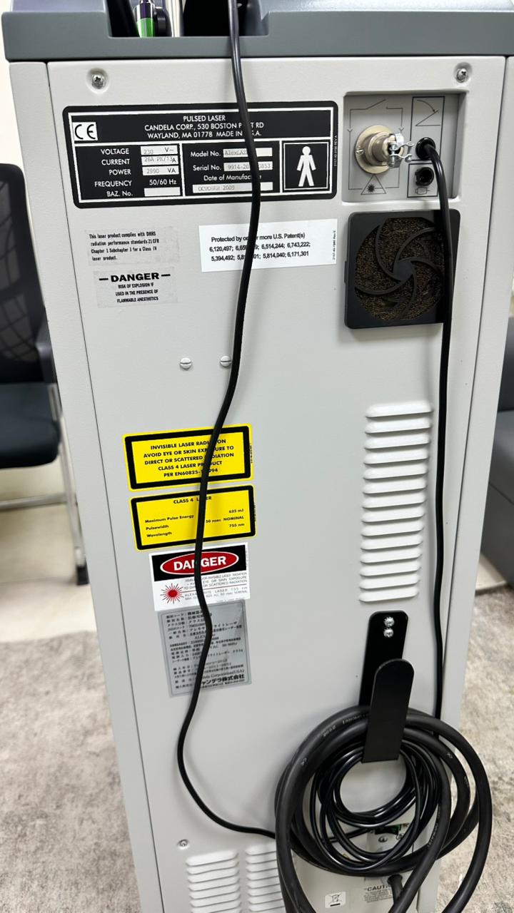 Candela ALEXlazr (Alexandrite Laser System) medical aesthetic laser