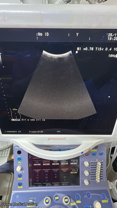 Aloka Ust 9135p curved (convex) array ultrasound transducer / probe.SN.20050045