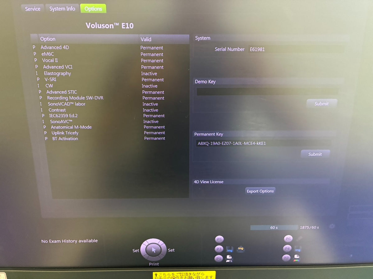 GE VOLUSON E10 Ultrasound