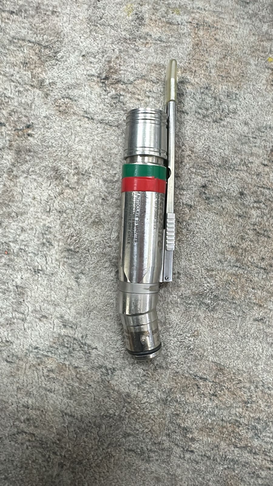 Stryker and Hall handpieces