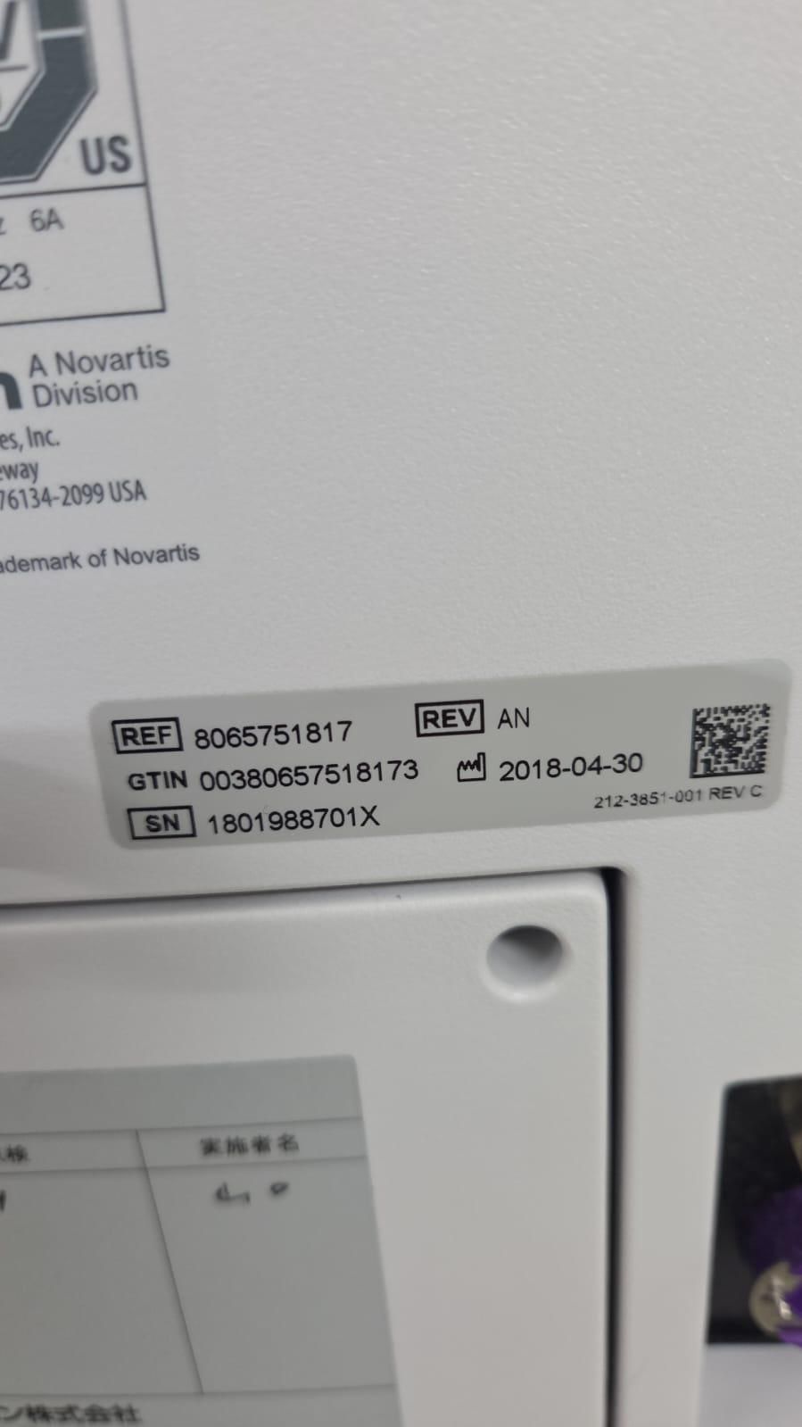 CENTURION Vision System  Year 2018