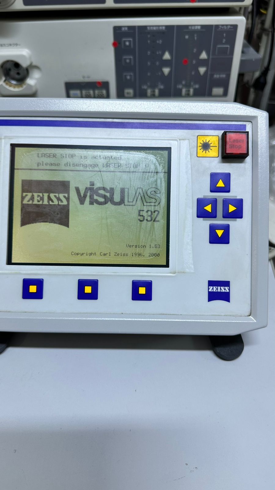 ZEISS VISULAS 532 LASER WITH SLIT LAMP