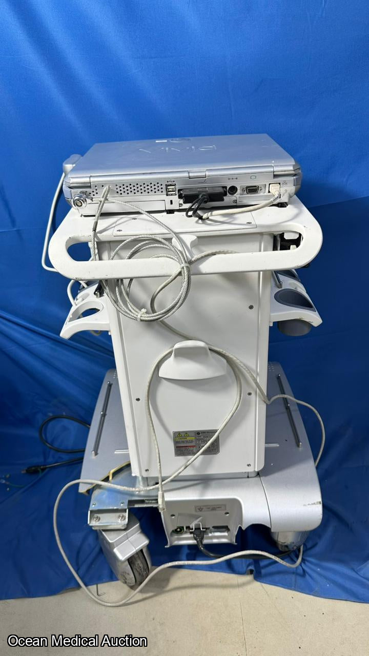 GE Vivid i Portable Ultrasound System (2007) with 3S-RS Cardiac Probe