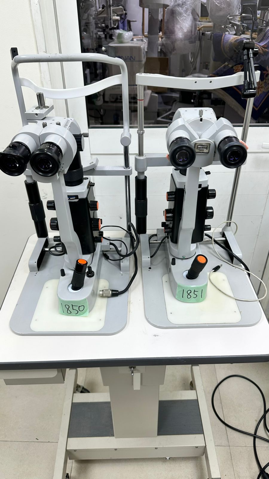 Zeiss 30 Sl -M alit lamp microscope lot of 2