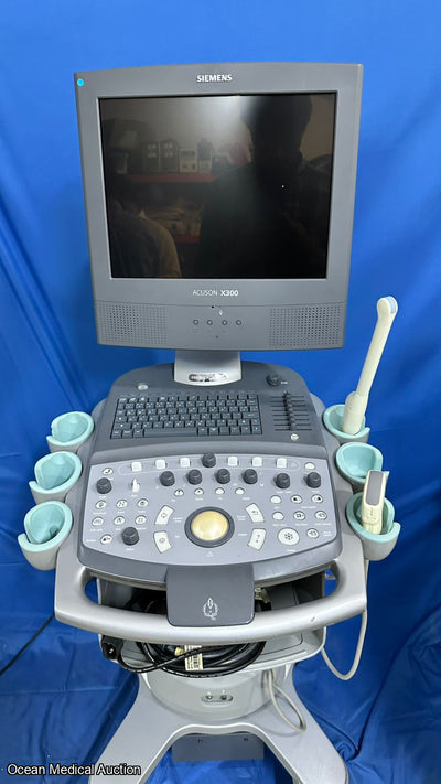 Siemens Acuson x300 with TVS and convex probe