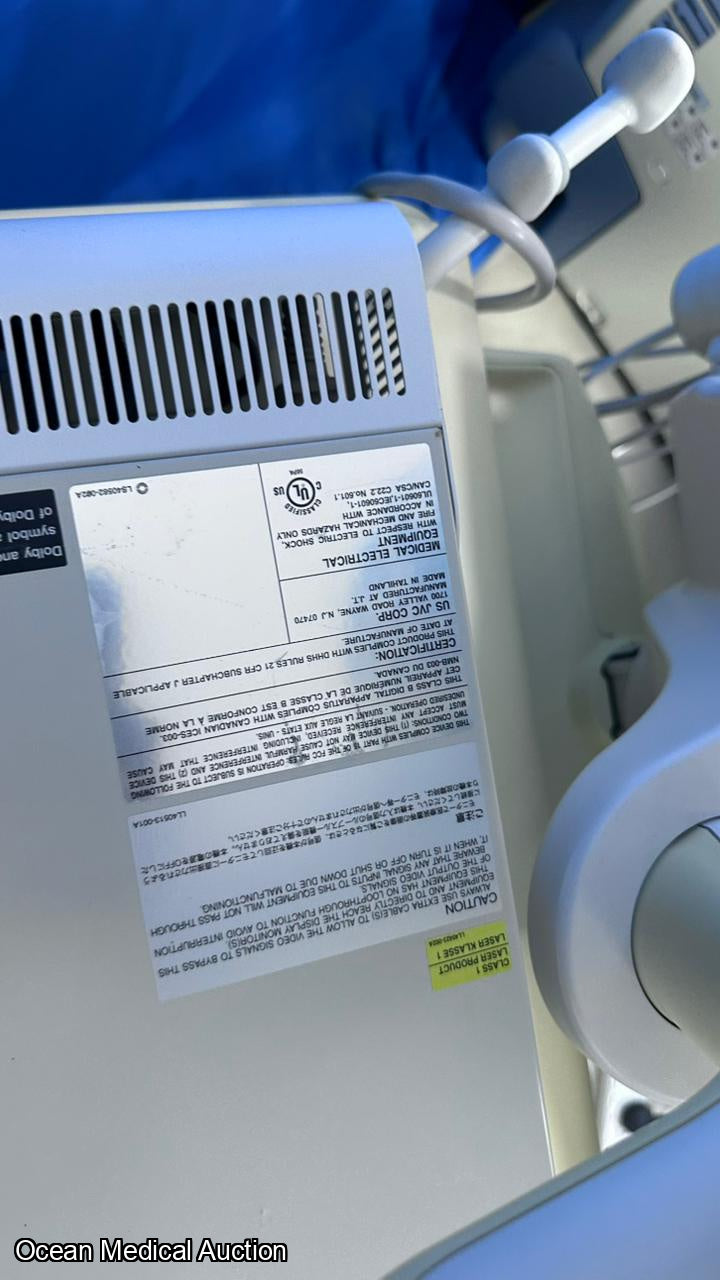 Hitachi Aloka alpha 7 ultrasound with convex,linear and cardiac probe