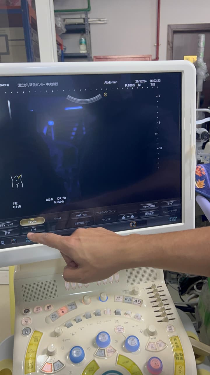 Hitachi Hi Vision preirus ultrasound convex and linear probe