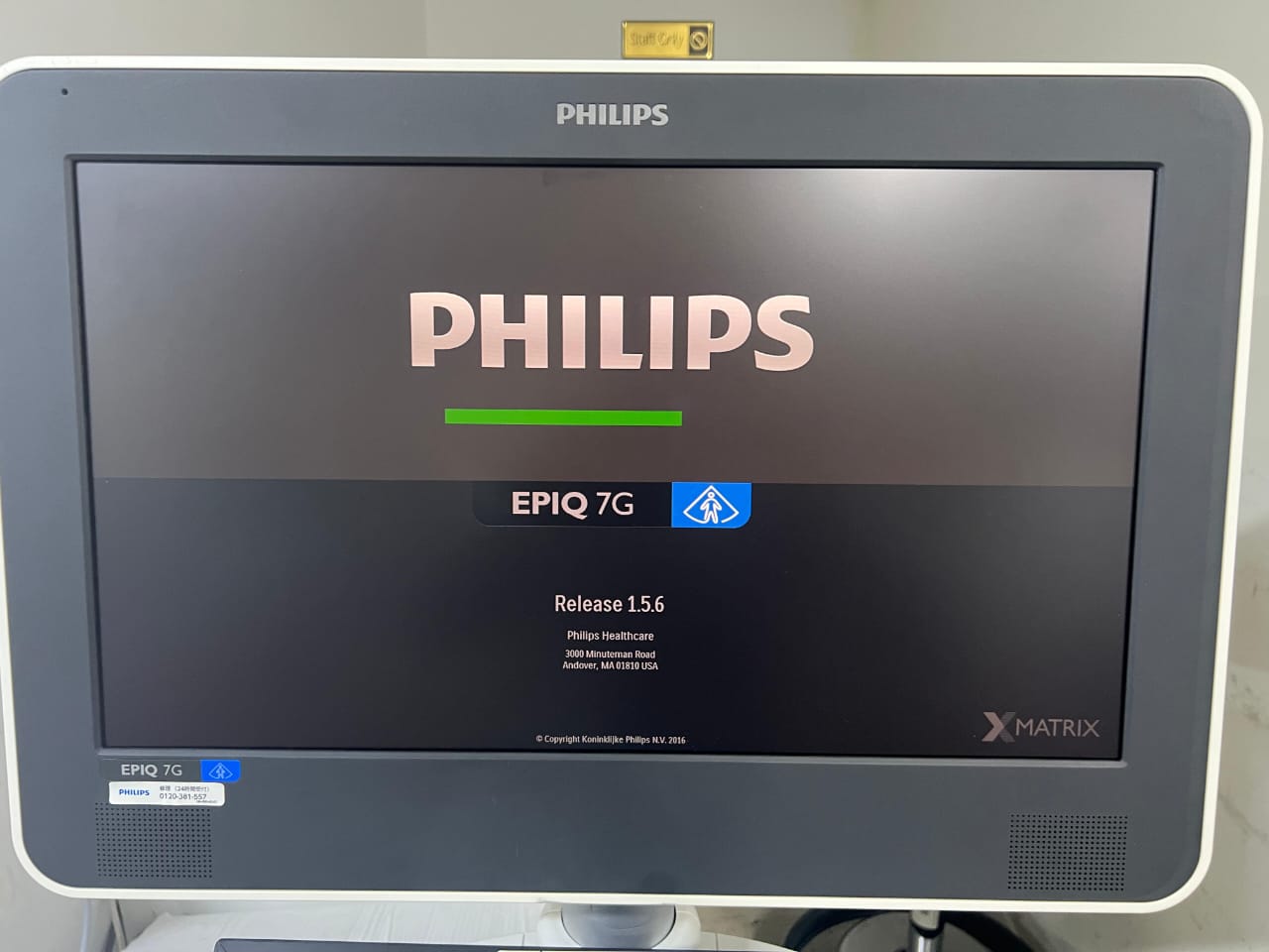 Philips EPIQ 7G ultrasound