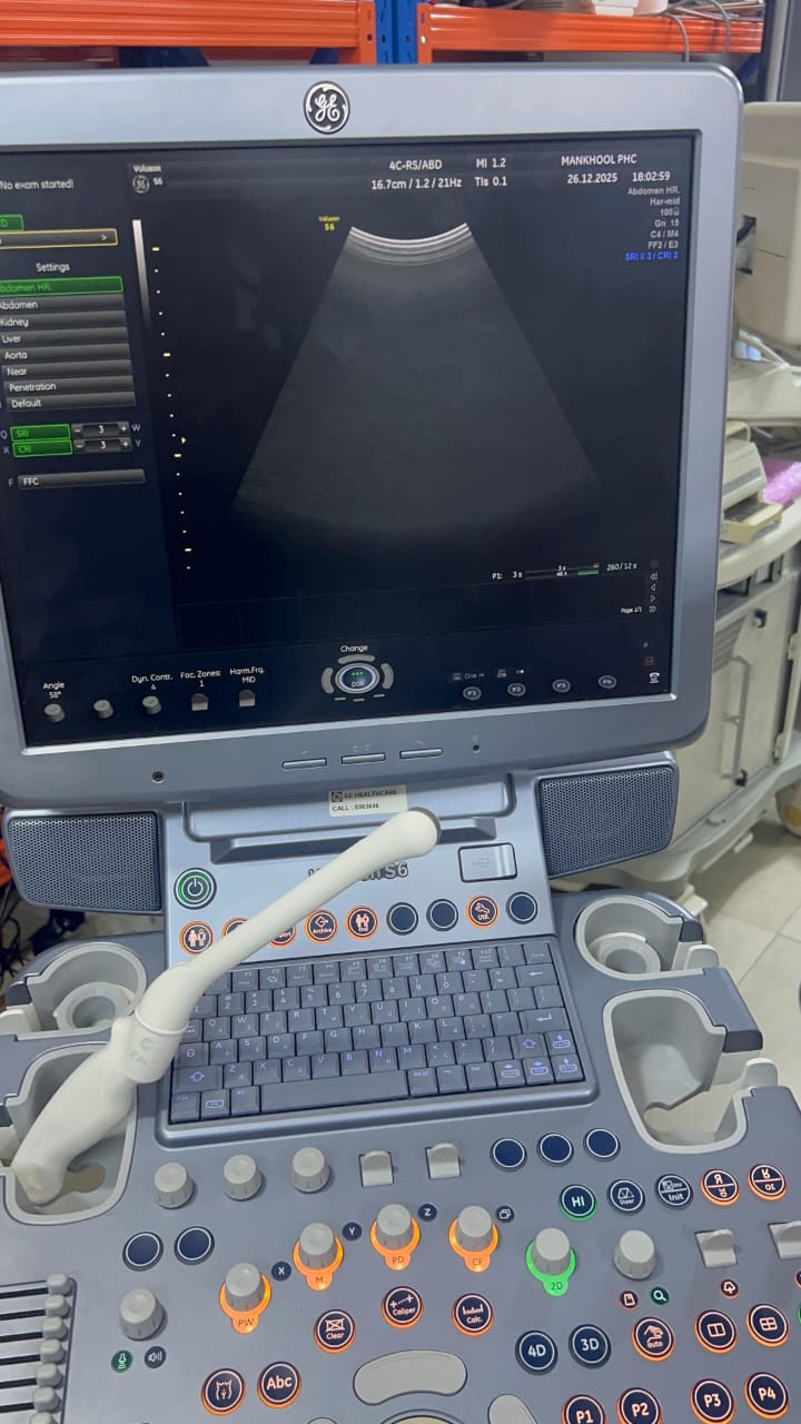 GE Voluson S6 with convex and TVS probe Year 2013