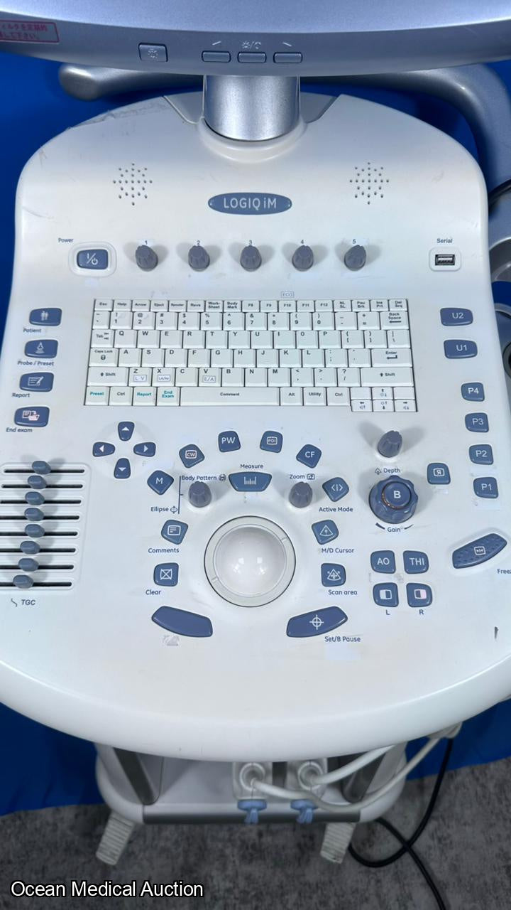 Ge logiq IM ULTRASOUND WITH CONVEX AND LINEAR PROBE (2014)