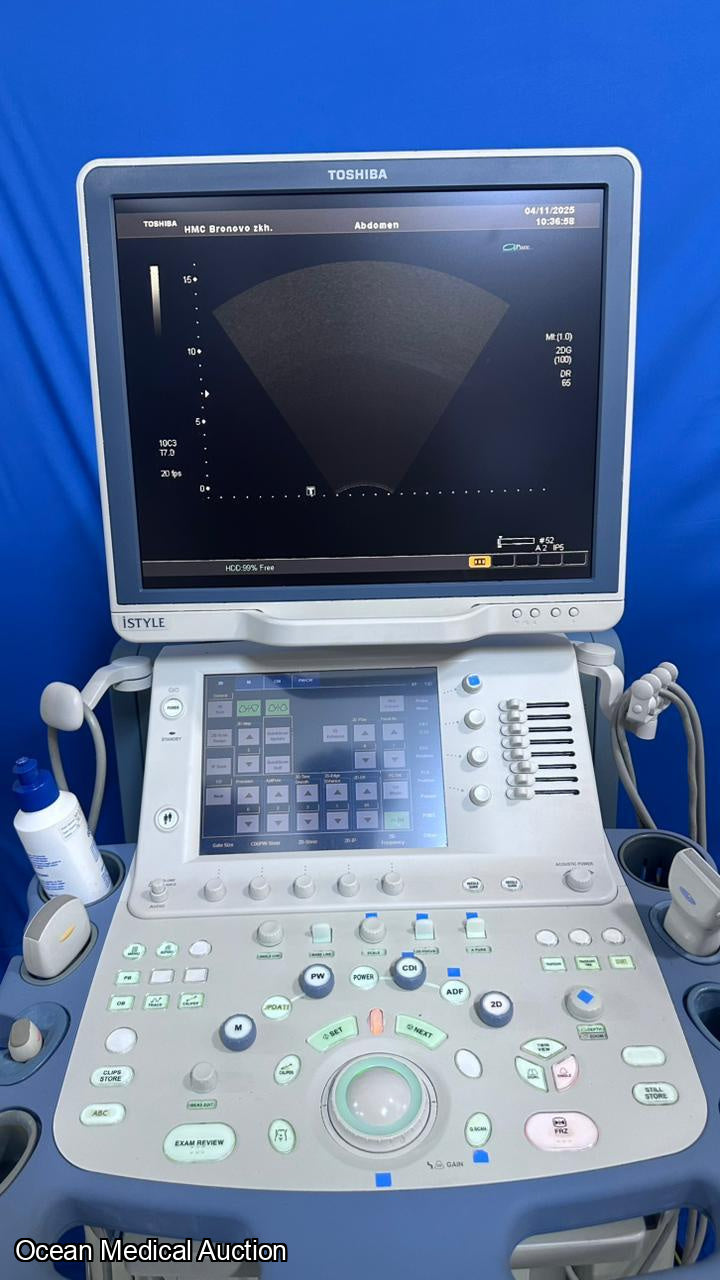 Toshiba istyle ultrasound linear, convex and micro cardiac probe