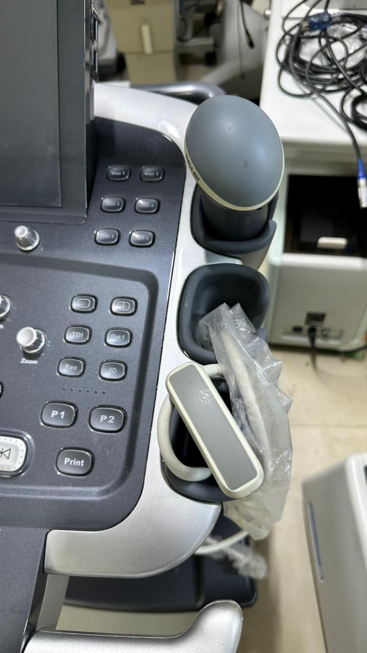 ALPINION E-CUBE 15 ultrasound machine WITH CONVEX, LINEAR, TVS and MICRO CONVEX PROBE