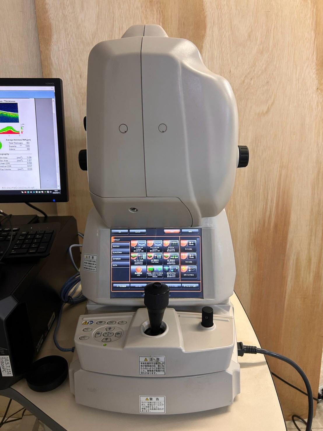 Topcon DRI Triton swept-source OCT System
