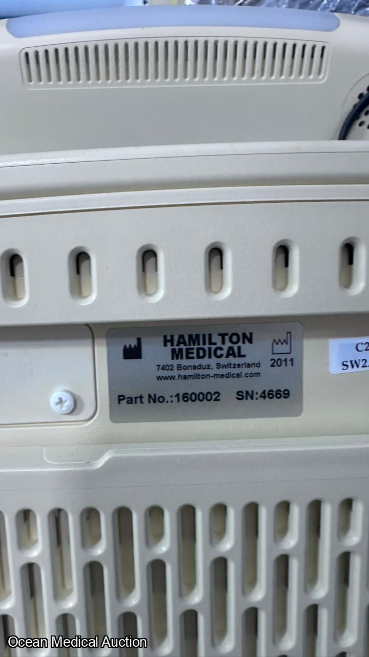 Hamilton c2 ventilator refurbished equipment