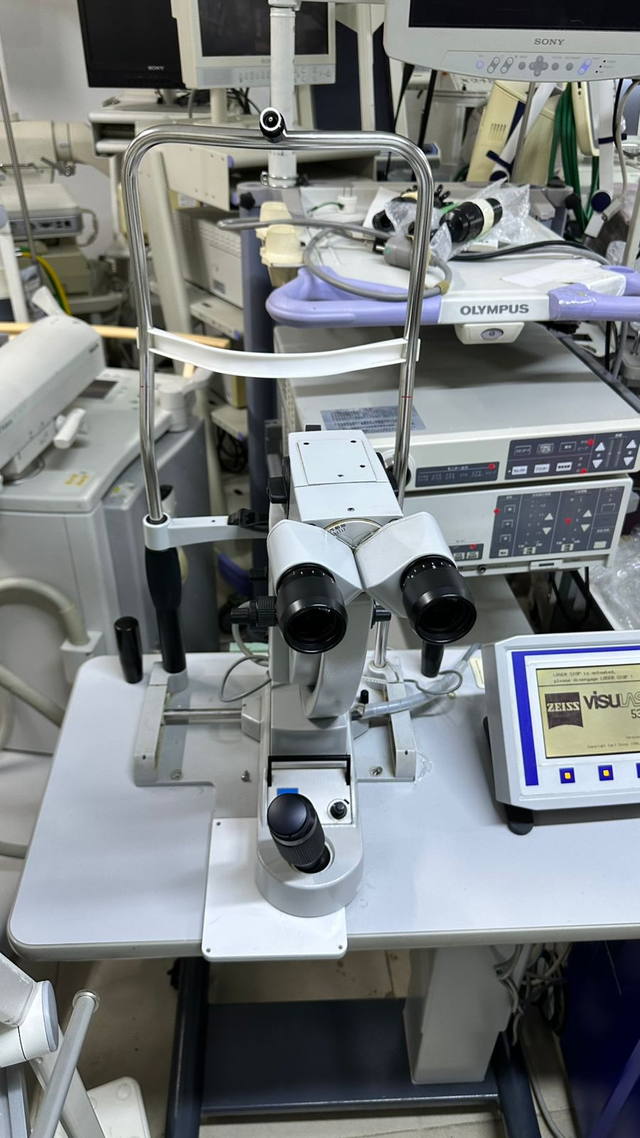 ZEISS VISULAS 532 LASER WITH SLIT LAMP
