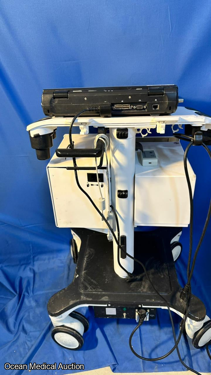 GE Logiq E Portable Ultrasound System (2012) with 3S-RS Cardiac Prob