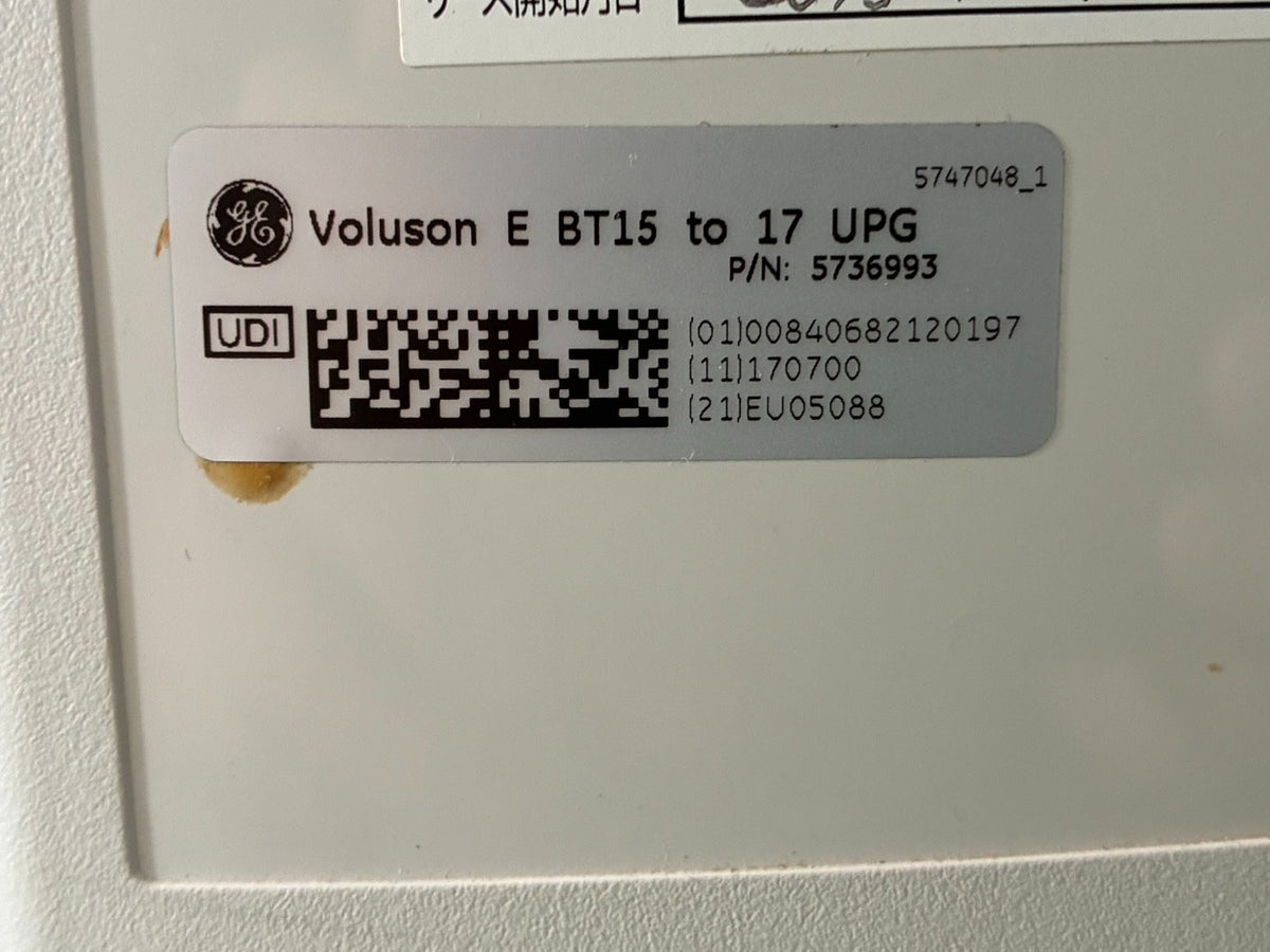 GE VOLUSON E10 Ultrasound
