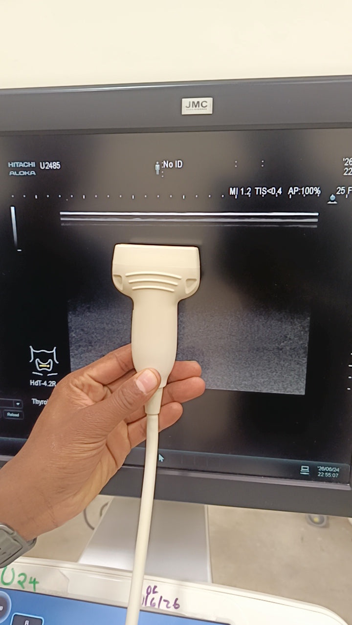 Hitachi aloka arieta 60 with convex probe, linear array prone and cardiac array probe BH