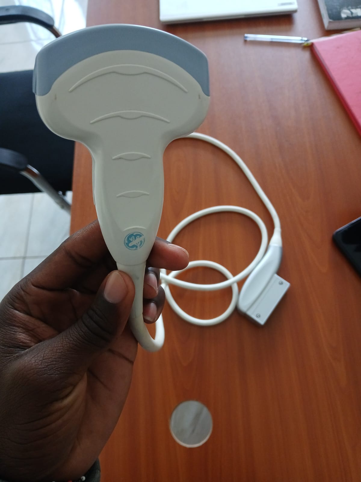 GE-4C-RS CONVEX ULTRASOUND PROBE/TRANSDUCER FOR GE VOLUSON S6 ULTRASOUND MACHINE. BH