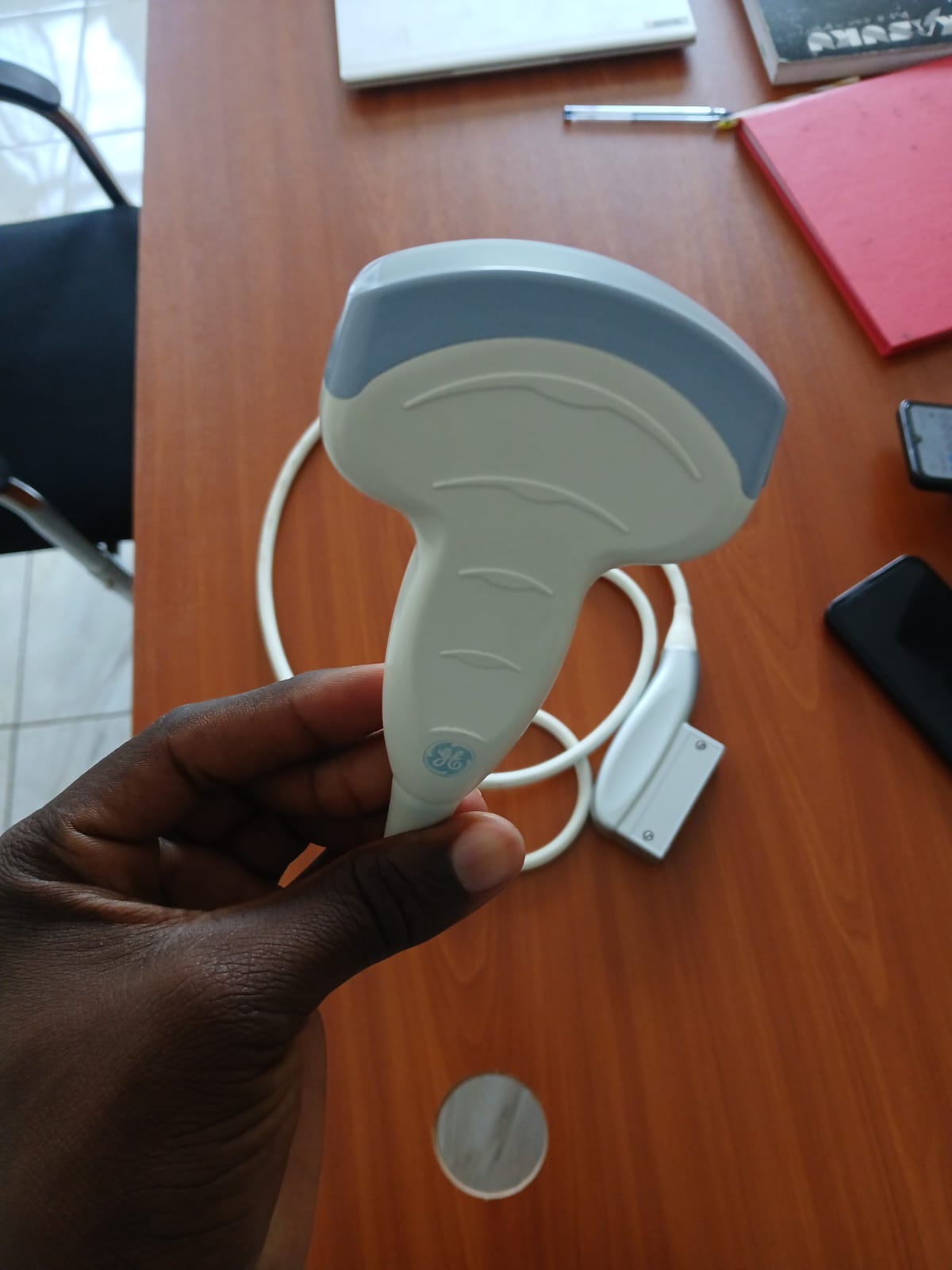 GE-4C-RS CONVEX ULTRASOUND PROBE/TRANSDUCER FOR GE VOLUSON S6 ULTRASOUND MACHINE. BH