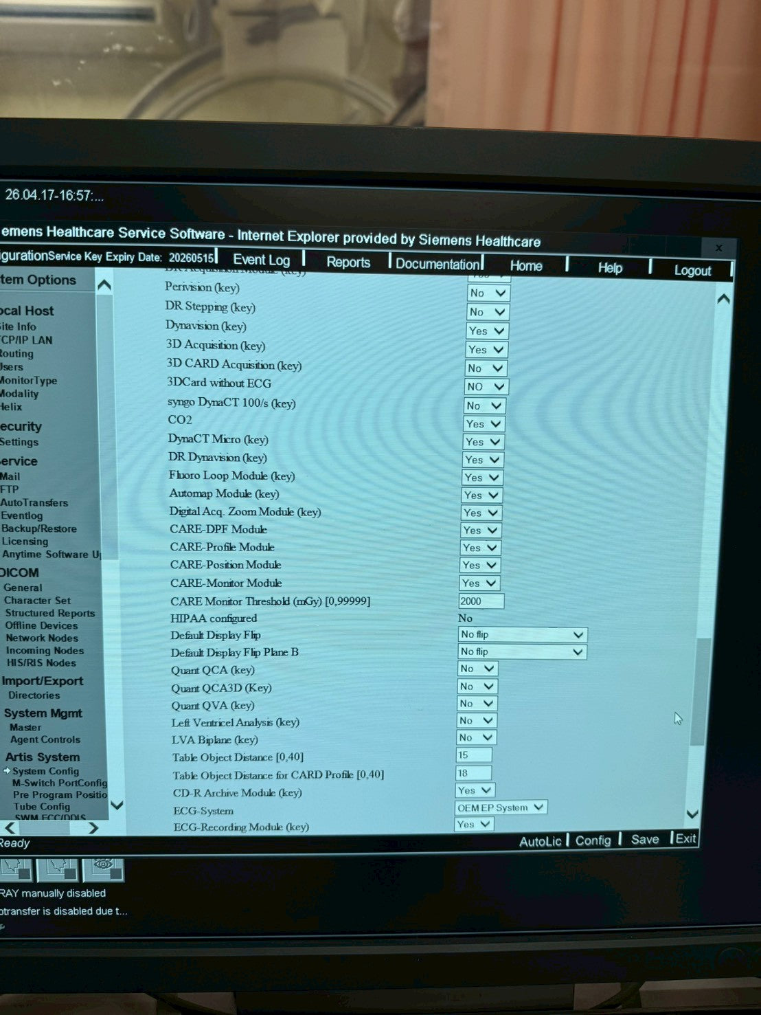 Siemens Artis Q BA Twin
Biplane Angiography System