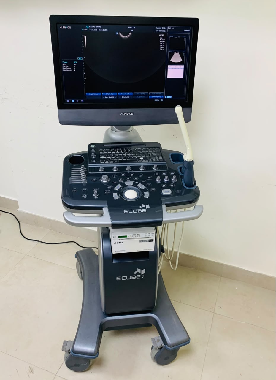 Alpinion E-cube 7 ultrasound machine with TVS and Convex probes. BH