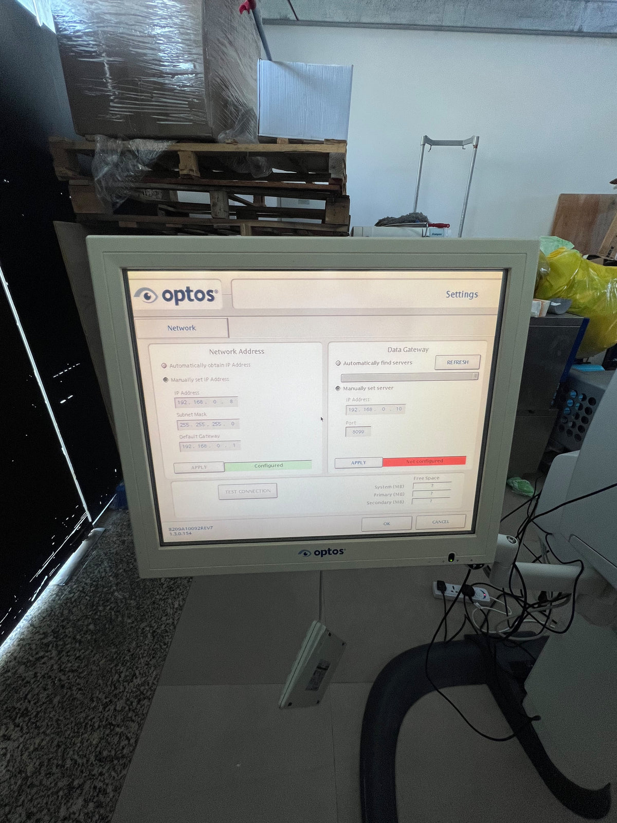 Panoramic ophthalmoscope OPTOS 200TX