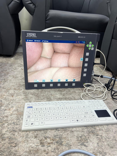 Karl Storz TELE PACK X Portable Endoscopy Camera System | Model 200450 20 | Monitor + Camera Head + Keyboard