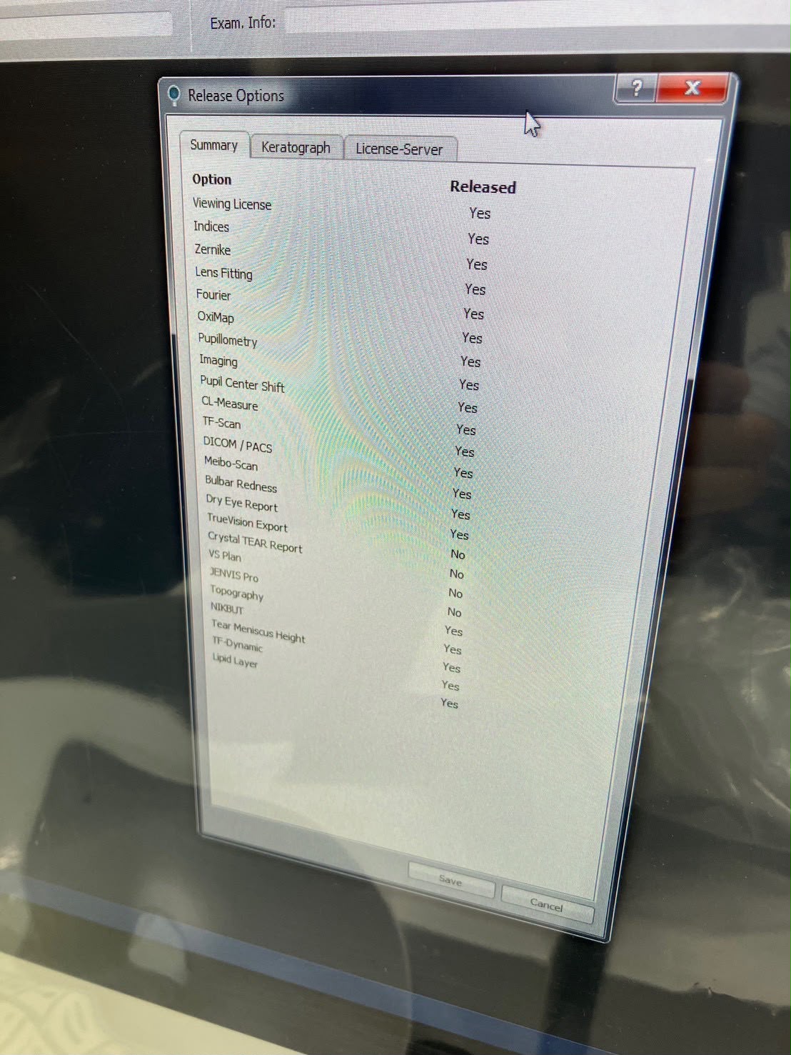 OCULUS keratograph