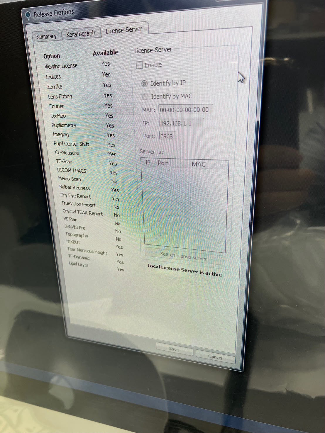 OCULUS keratograph