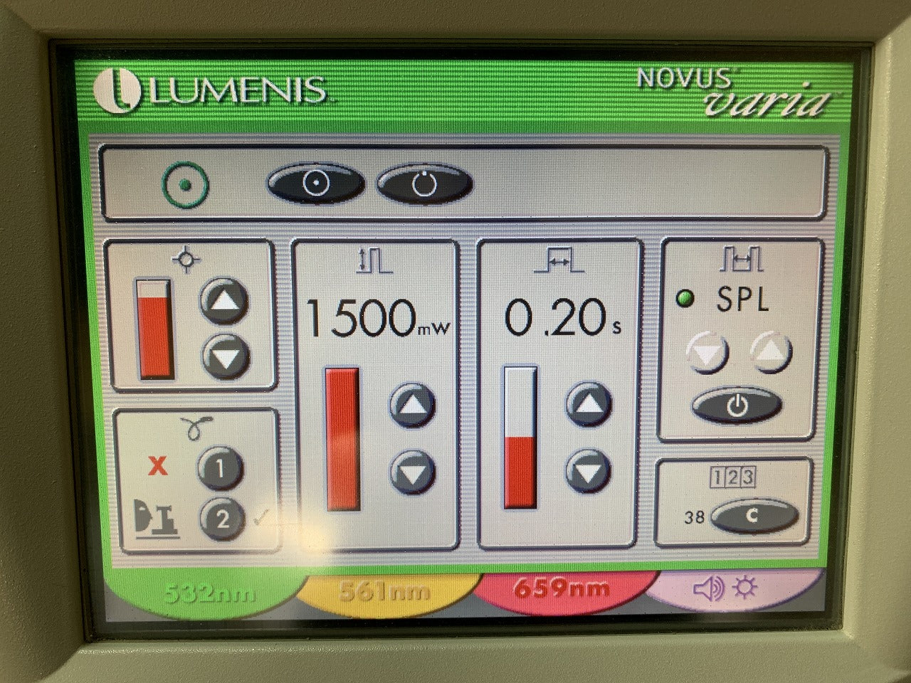Novus Varia Slit lamp (SL-130) and Illumination Controller