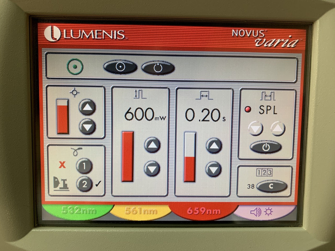 Novus Varia Slit lamp (SL-130) and Illumination Controller
