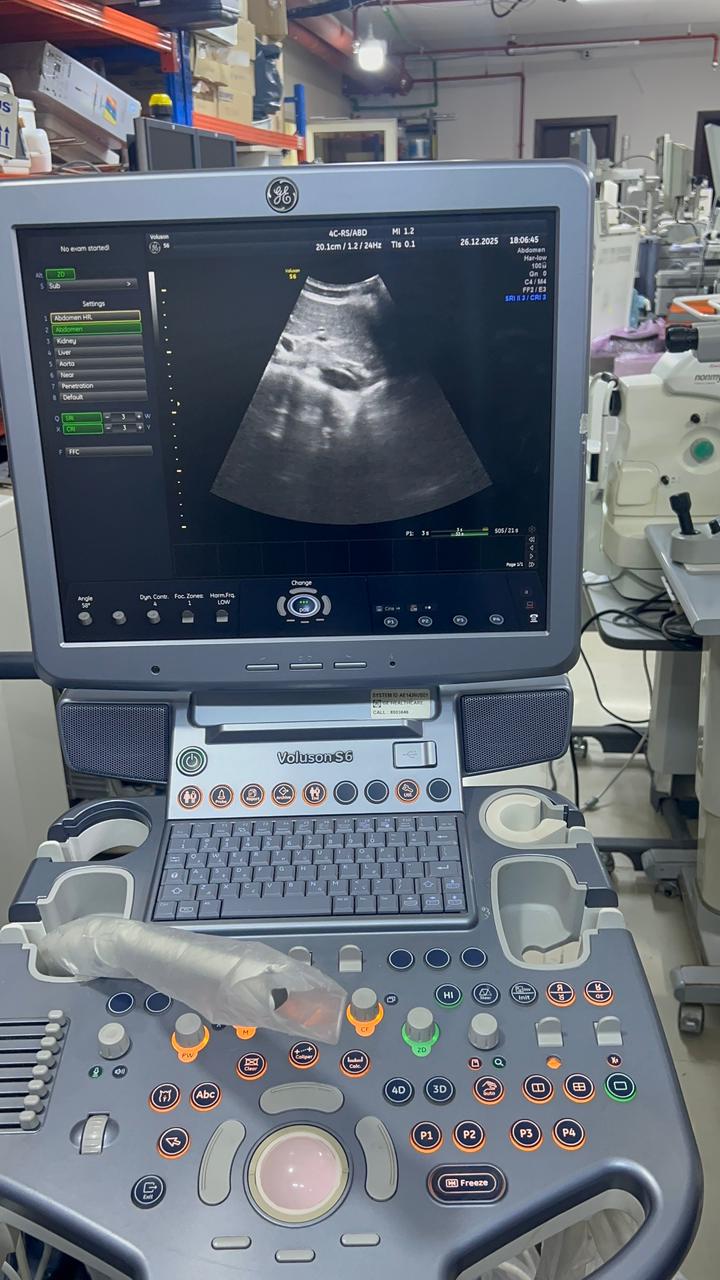 GE Voluson S6 with convex and TVS probe Year 2013