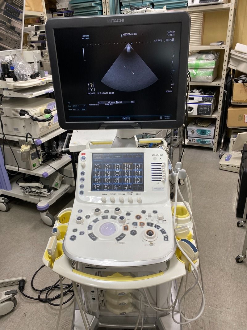 Hitachi Arreita 70 with 4 Probes Ultrasound (Refurbished equipment)