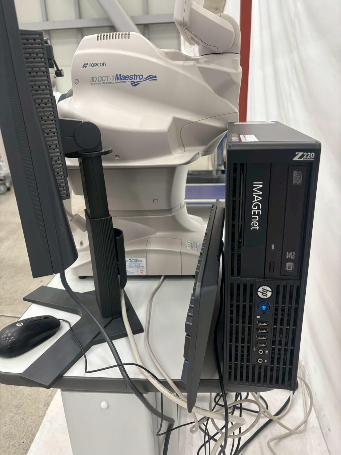 TOPCON 3D OCT-1 MAESTRO (Optical Coherence Tomography System) (REFURBISHED EQUIPMENT)