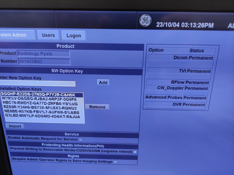 GE Healthcare LOGIQ S8 Diagnostic Ultrasound System