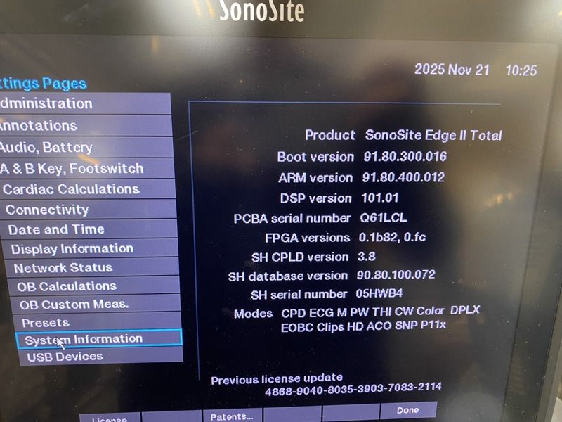 FUJIFILM SonoSite Edge II Total – Portable Point-of-Care Ultrasound System