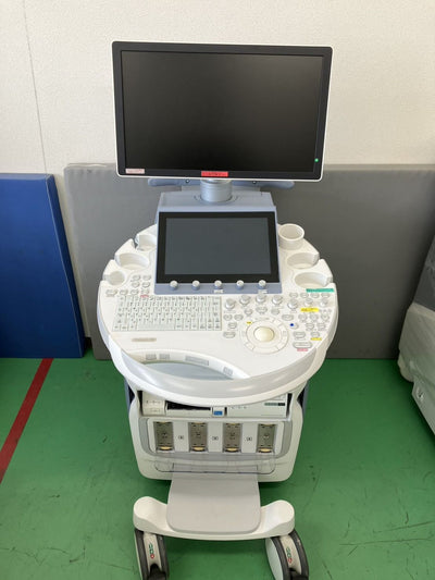 GE Voluson E8 BT16 4D Ultrasound System (2016) with RAB6-D Probe – HDlive – OB/GYN