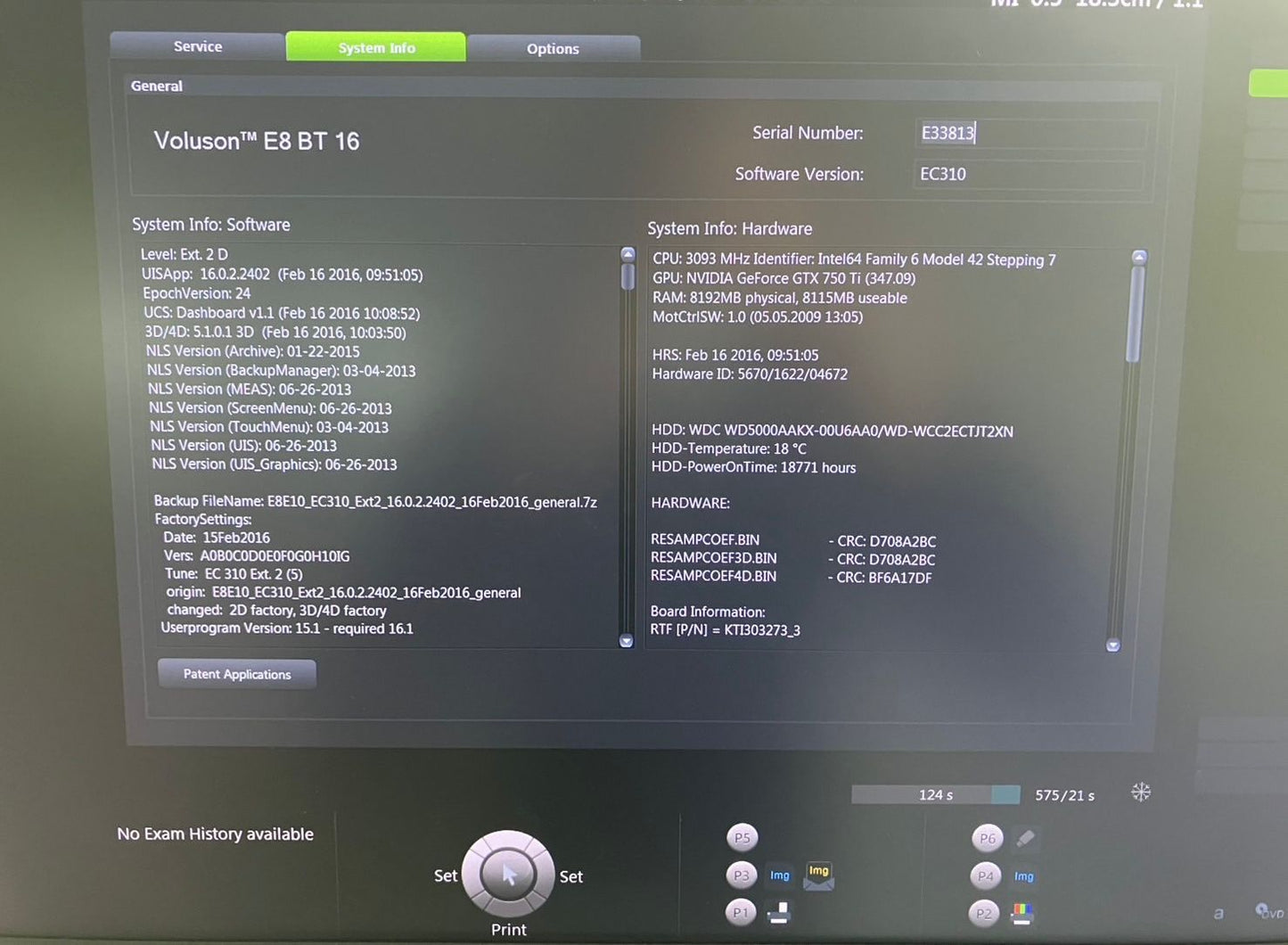 GE Voluson E8 BT16 4D Ultrasound System (2016) with RAB6-D Probe – HDlive – OB/GYN